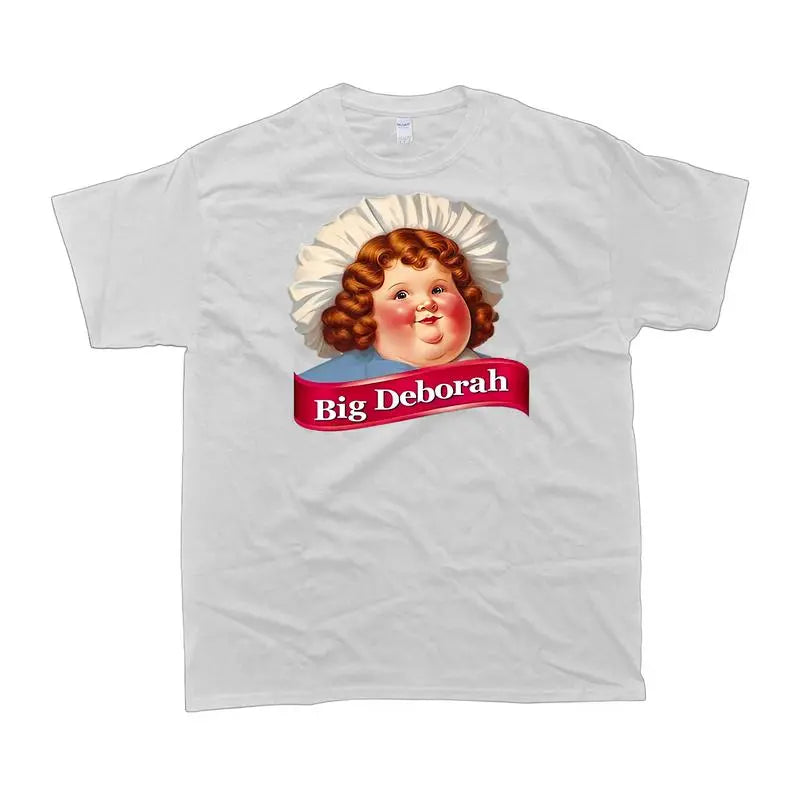 Big Deborah Cotton T-Shirt, Unisex Tshirt For Men And Women, Men's Tshirt Sweatshirt Hoodie, Men's Clothes, Women's Tshirt, Women's Clothes Casual Comfortable Menswear Top