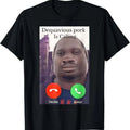 Comfortable 100 Percent Cotton Daquavious Pork Calling John Pork Meme Tee With Yarn Knit Design