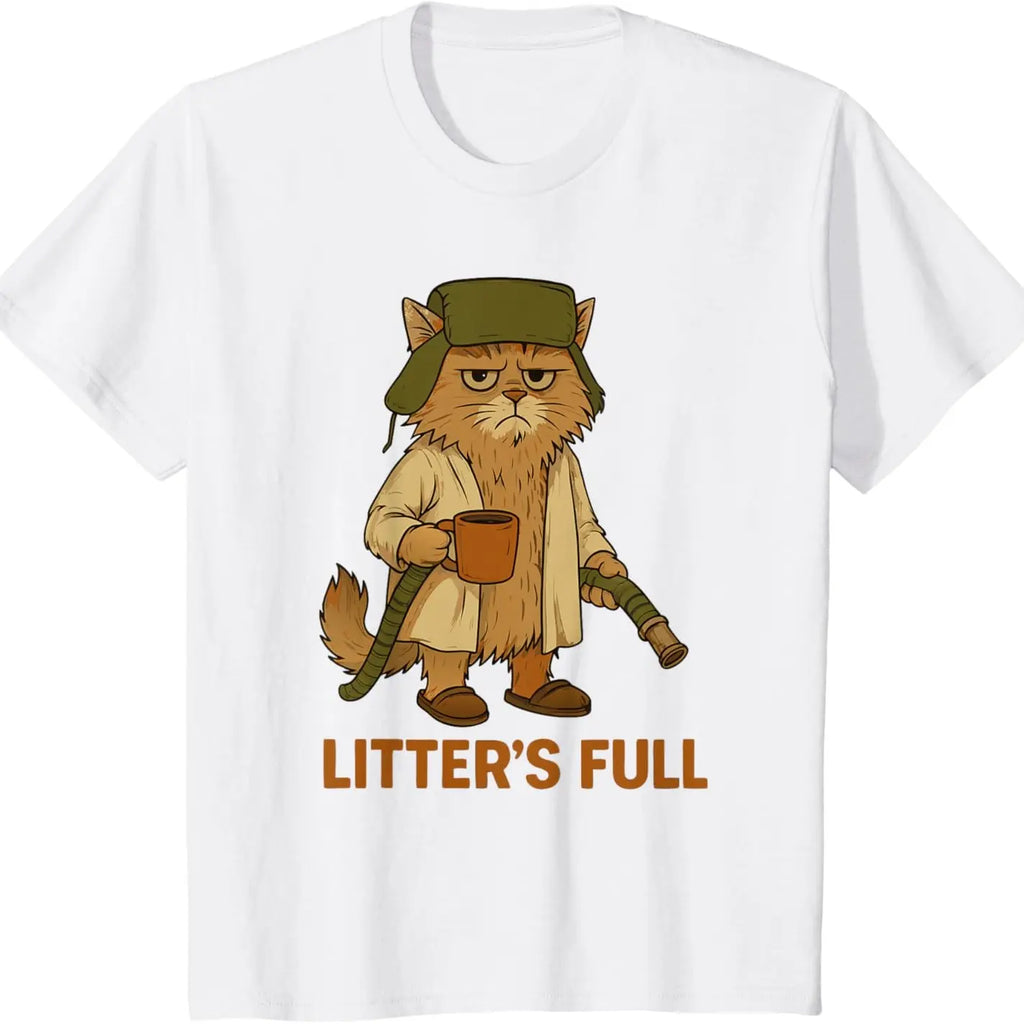 Full Funny Cat Lovers Christmas Xmas T-Shirt