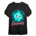 Mens Black Short Sleeve Graphic T-Shirt There S No Sunshine Only Darkness Starry Night Design Casual Round Neck Tee All Season Comfort Fan Merchandise Casual Wear Playful Print Comfortable Fit T Shirt