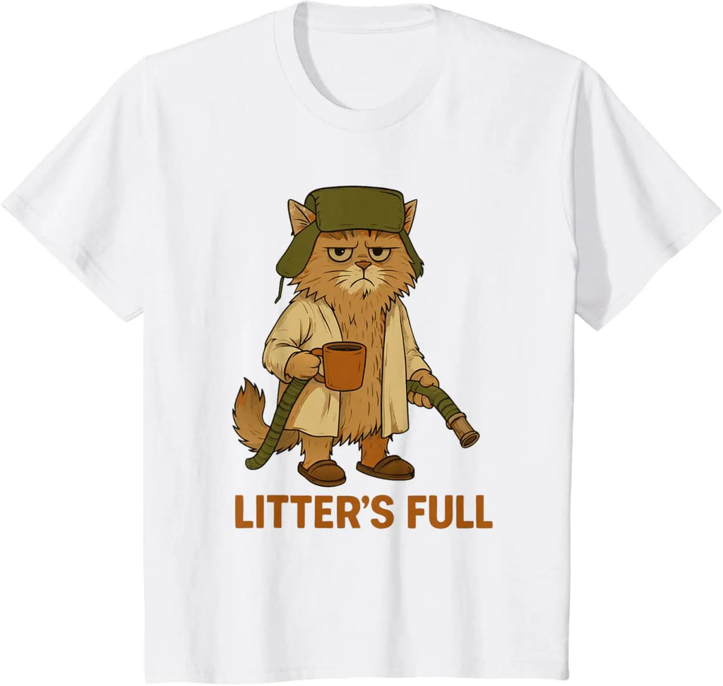 Full Funny Cat Lovers Christmas Xmas T-Shirt