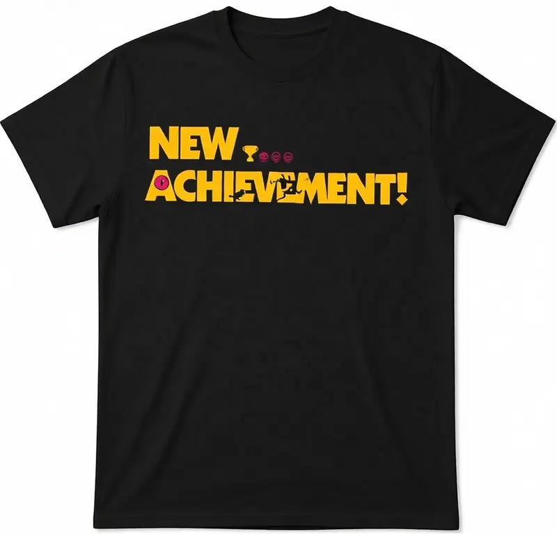 New Achievement Dungeon Crawler Carl Shirt LitRPG Tee Fantasy &amp; Science Fiction Book Lover Gift BookTok for Readers Donut Fan for Bookish Fans Grey Black Casual Tops for Men Women T-Shirts Novelty Graphic T Shirt funny tshirt Undershirts Tees