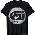 100%25 Cotton Super Mario Bullet Bill Distressed Kanji Logo T-Shirt