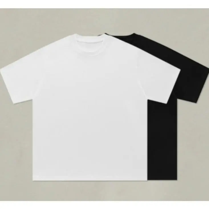 Men's T-Shirt "I Am an Answer to Prayer" with Crown and Cross - Gold Letters, Ultra Soft Breathable Fabric, White/Black Crew Neck Short Sleeve Shirt