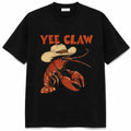 Lobster Cowboy Shirt, Trendy Yee Claw Tee, Funny Lobster Shirt, Western Beach Top Amalfi Coast Trip, Tomato Girl Summer