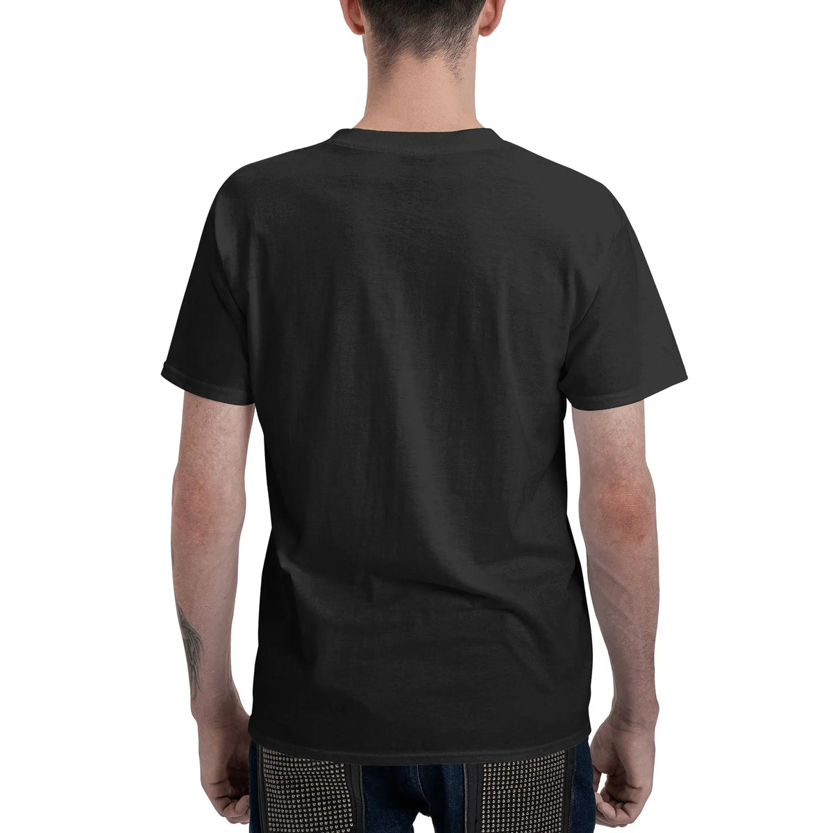 Work and butt are hard work Funny skull T-shirt