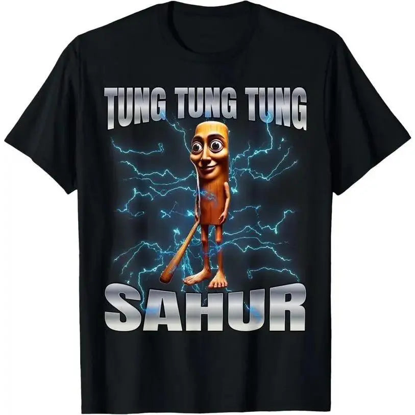 100%25 Premium Cotton T-Shirt Tung Tung Tung Sahur T-Shirt