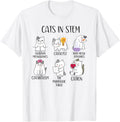 cats in stem funny science meme scientist nerd cat lover Men Women