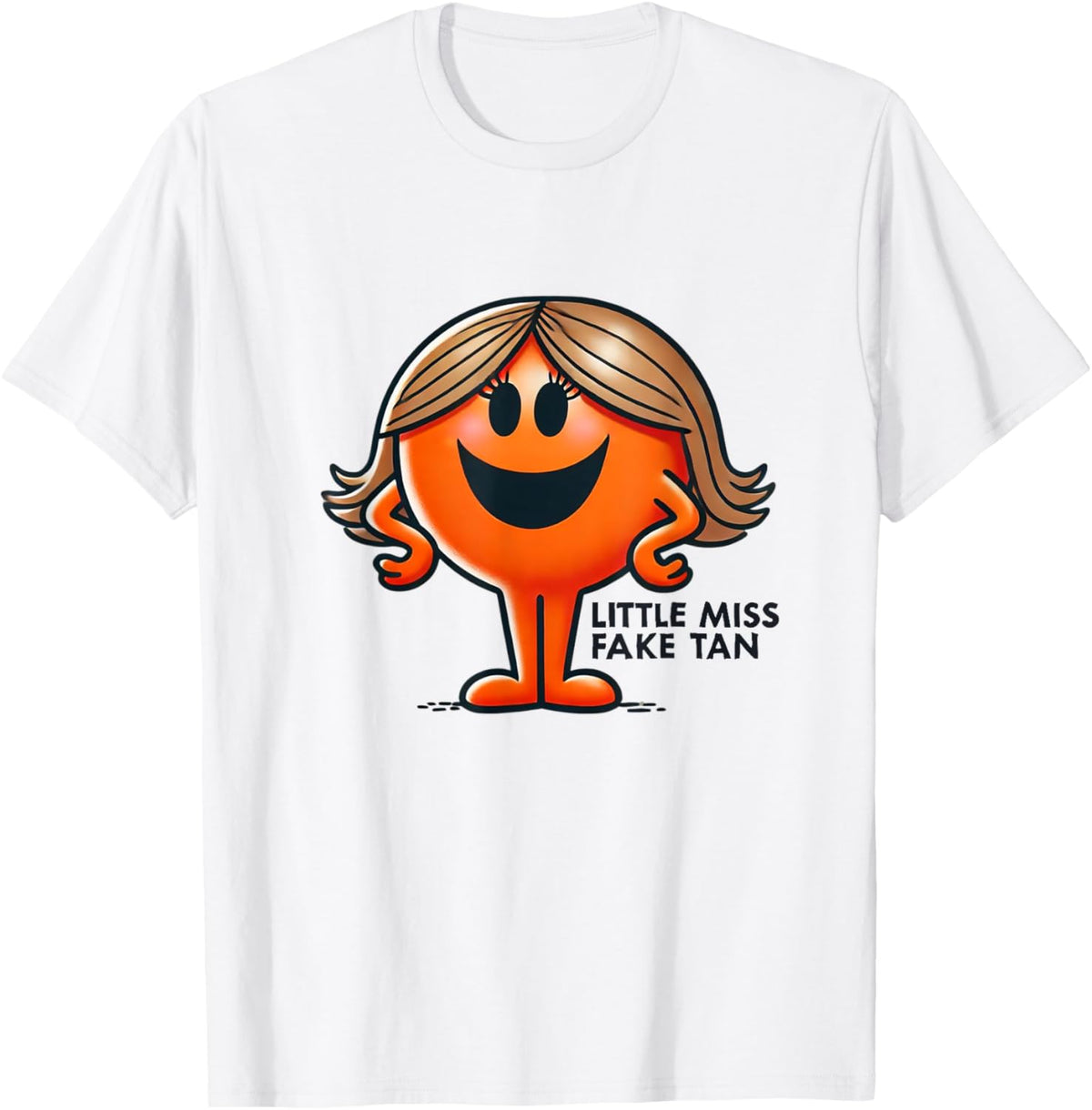 Little Miss Fake Tan Funny Beauty Self-Tanning Humor