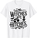 Witches With Hitches Funny Halloween Camping Witches