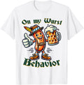 On My Wurst Behavior Funny Oktoberfest Costume Outfit German
