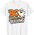 Boo Anti Bullying Funny Halloween Orange Unity Day Boys