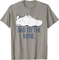 Dad To The Bone, Funny Balance Grandpa, Funny Dad Shoe T-Shirt
