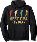 Funny Best Opa By Par Father's Day Gifts Golf Sweatshirt Hoodie