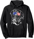 Funny Proud Small Munsterlander Pointer American Flag dog Sweatshirt Hoodie