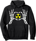 Funny Radioactive Gift Cool Nuclear Biohazard Logo Sweatshirt Hoodie