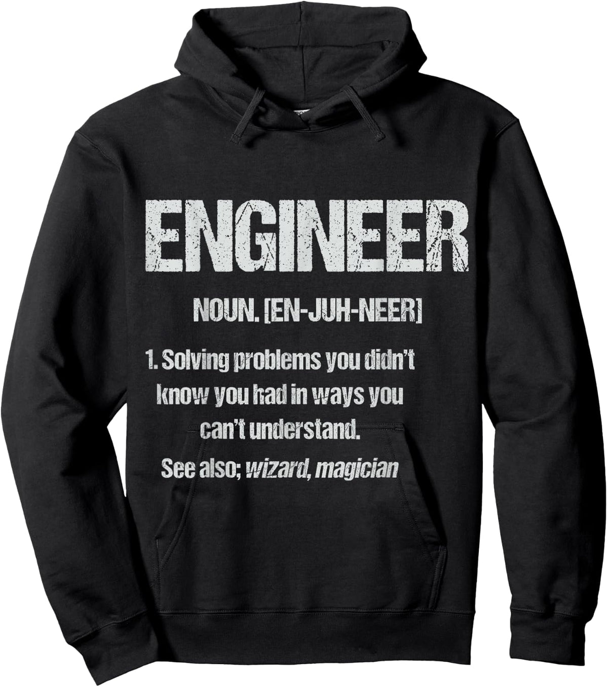 Lustige Ingenieurgeschenke fr Mnner und Frauen Engineer Definition with Funny Saying Sweatshirt Hoodie