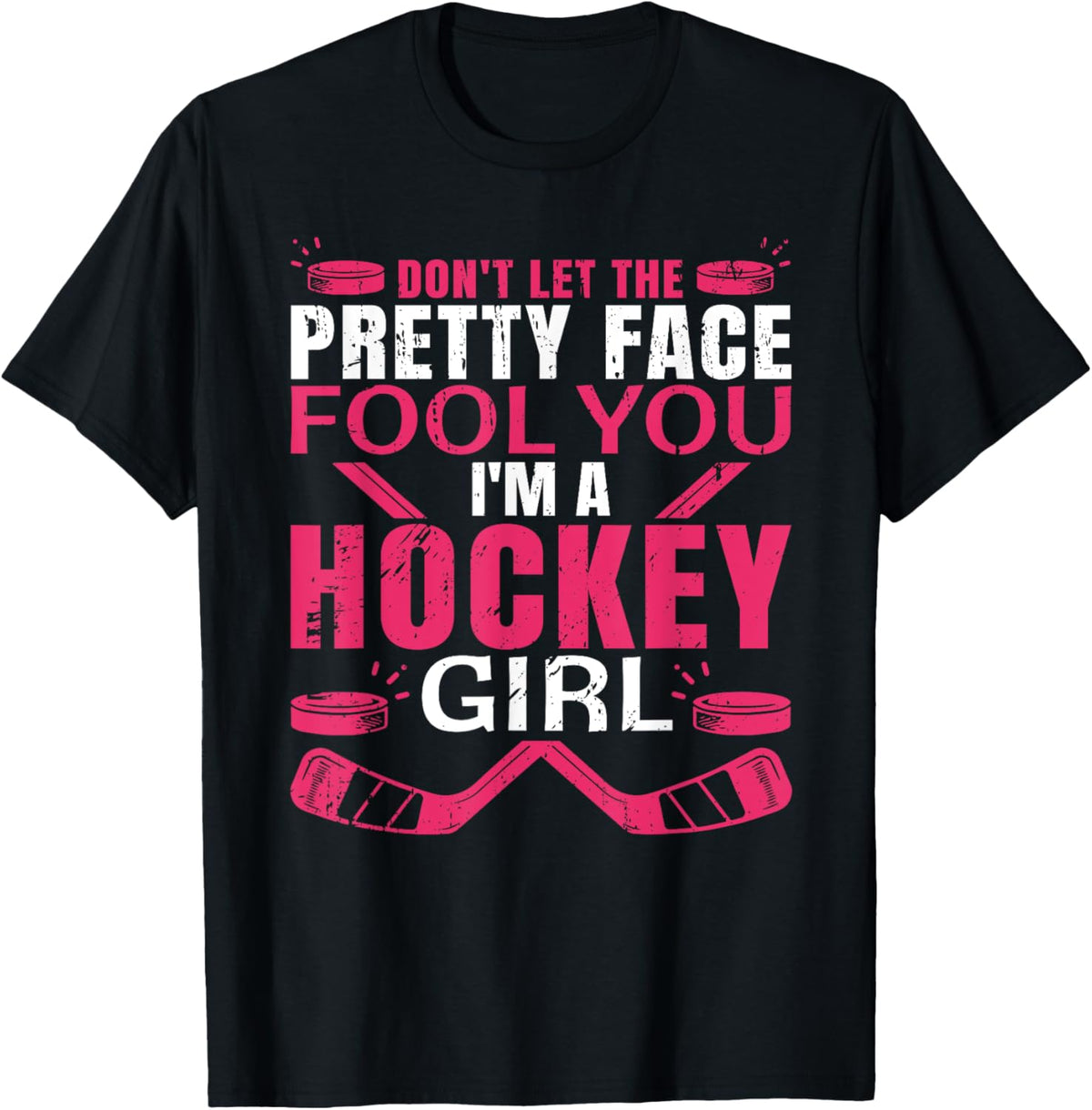 Funny Ice Hockey Design For Girls Women Ice Hockey Player