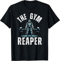 The Gym Reaper Halloween humor workout grim reaper deadlift