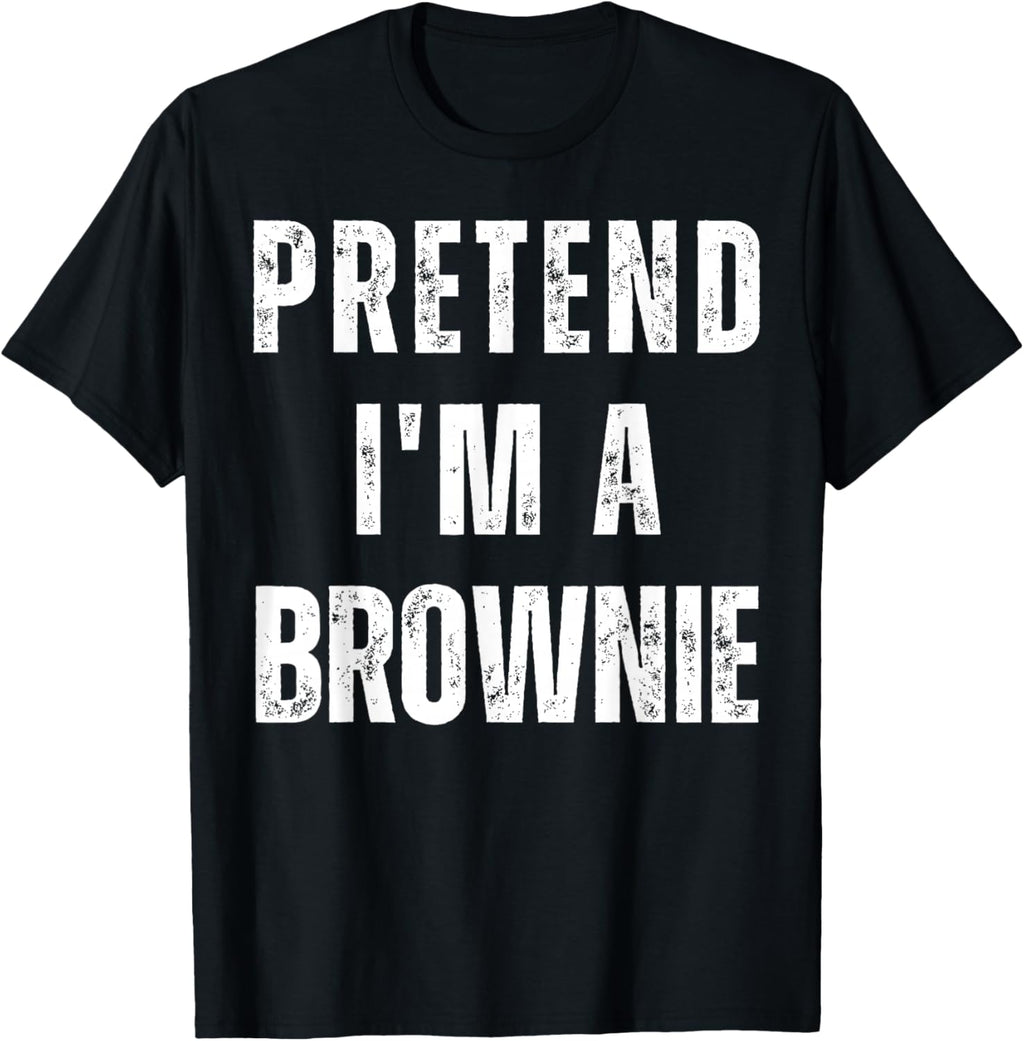 Pretend I'm a Brownie Matching Costume Funny Halloween