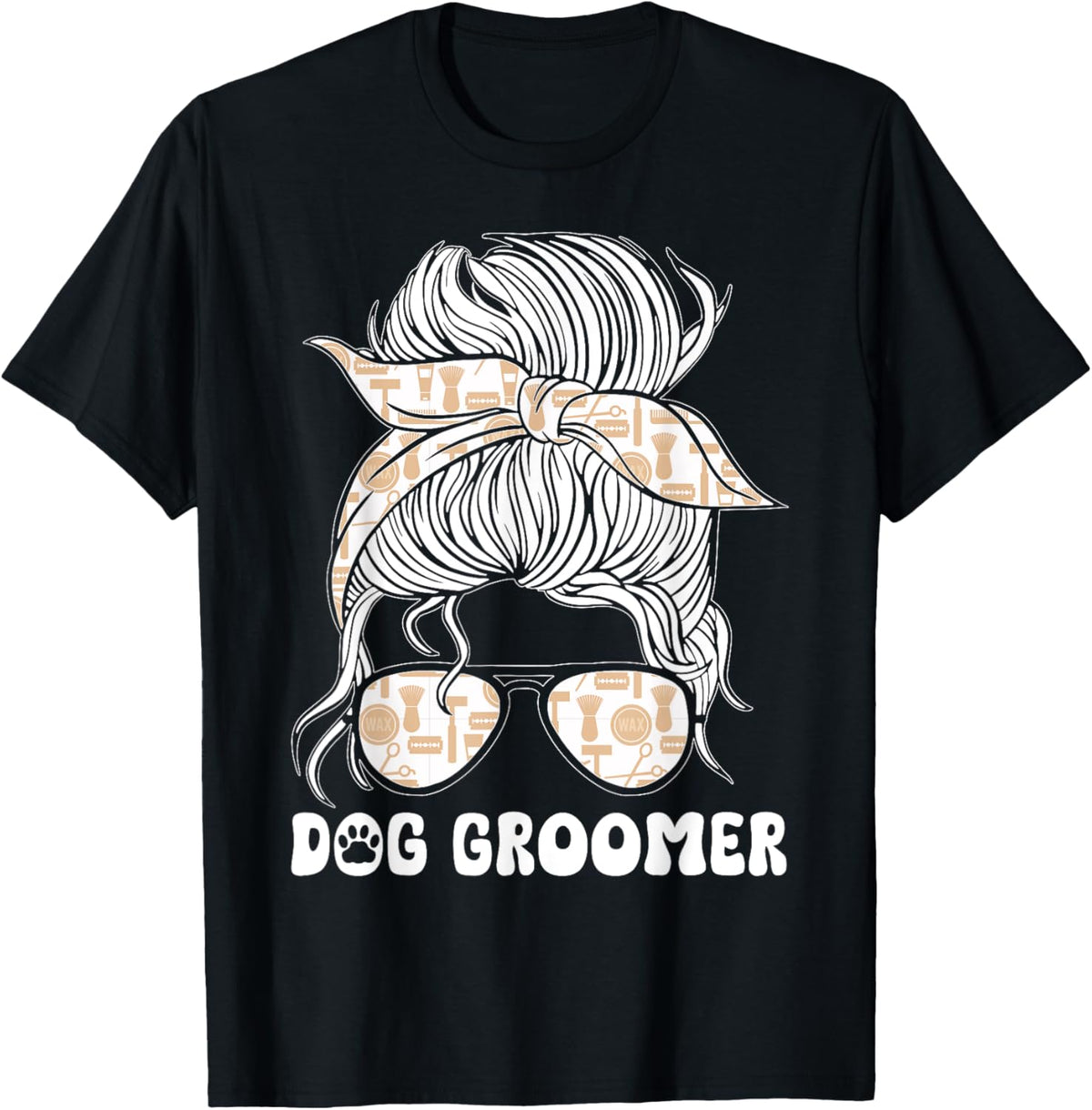 Funny Dog Groomer Puppies Pet Grooming Job Salon