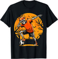 Dabbing Soccer Skeleton Funny Football Boys Soccer Halloween