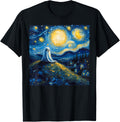 Van Gogh Style Funny Ghost Lover The Starry Night Painting