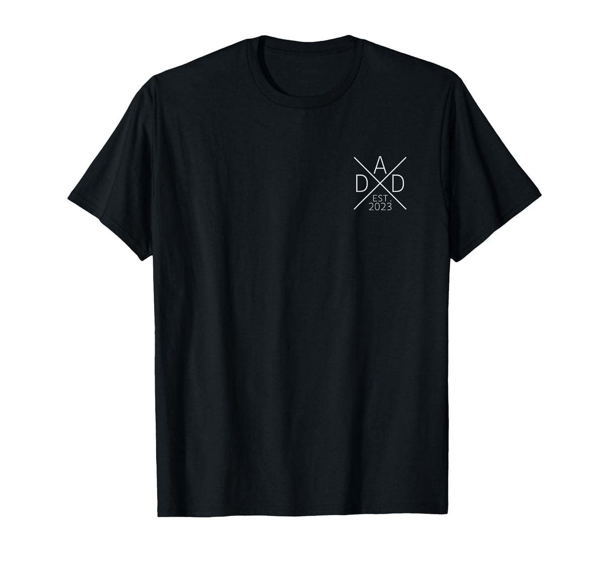 Dad Est 2023 Dad Since 2023 Dad 2023 T-Shirt