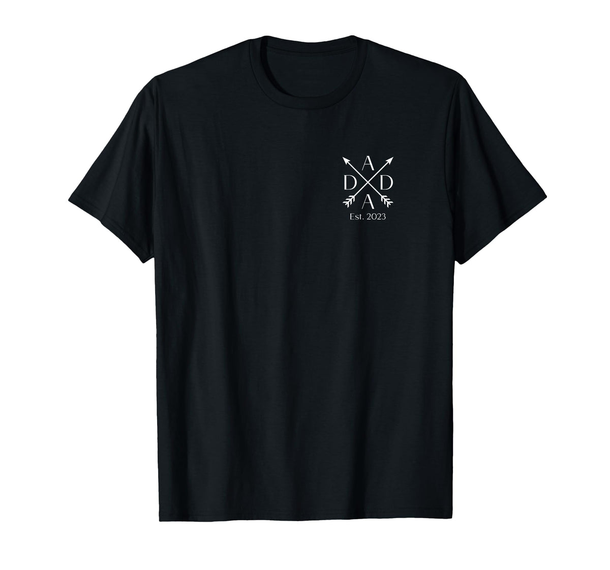 Dada Est 2023 New Dad 2023 Dada 2023 Matching Family T-Shirt