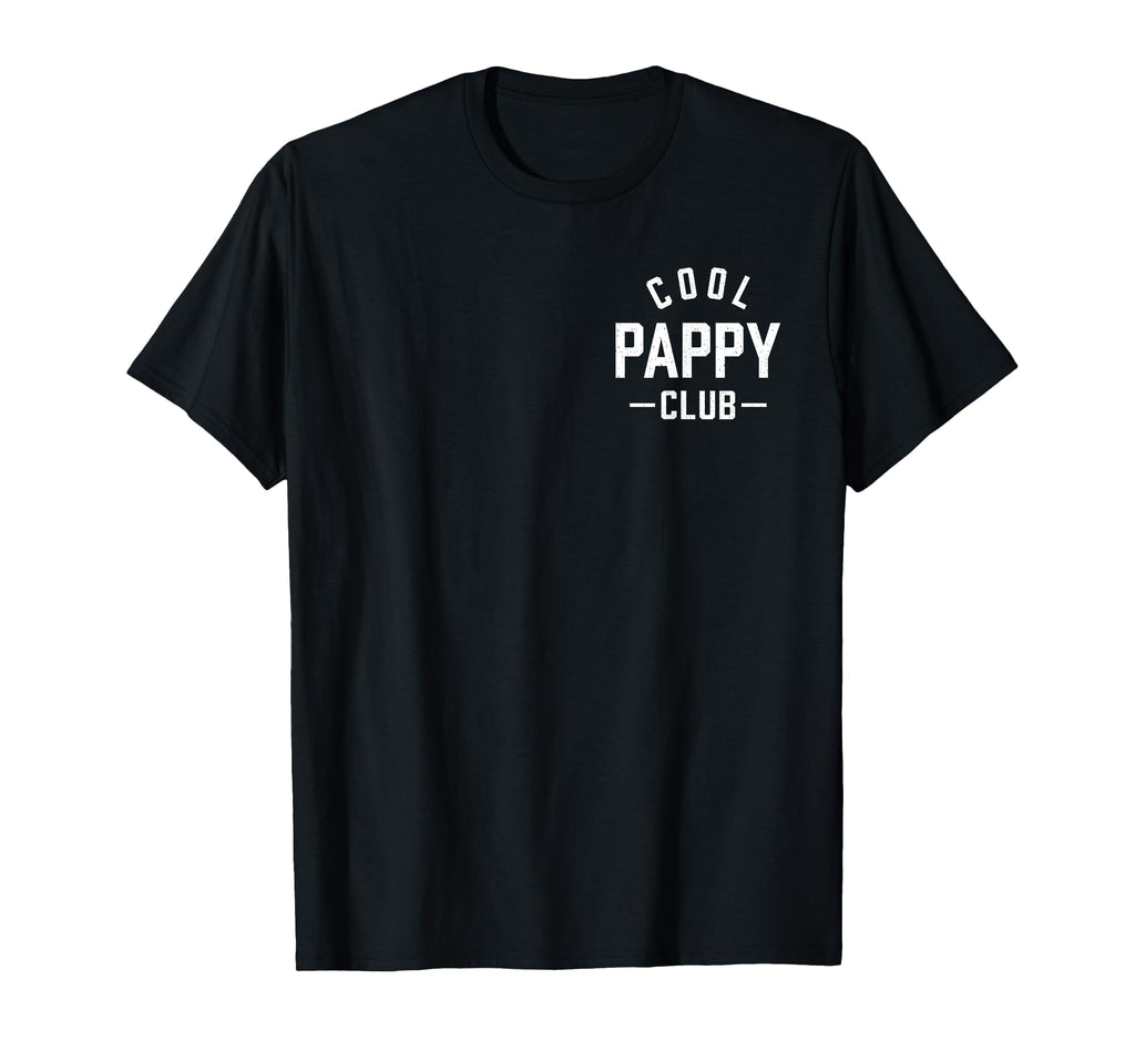 Pocket Cool Pappy Club Best Pappy Ever Retro Father's Day T-Shirt