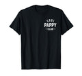 Pocket Cool Pappy Club Best Pappy Ever Retro Father's Day T-Shirt