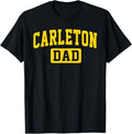 Carleton College Dad Arch Vintage Design Father Men Family T-Shirt