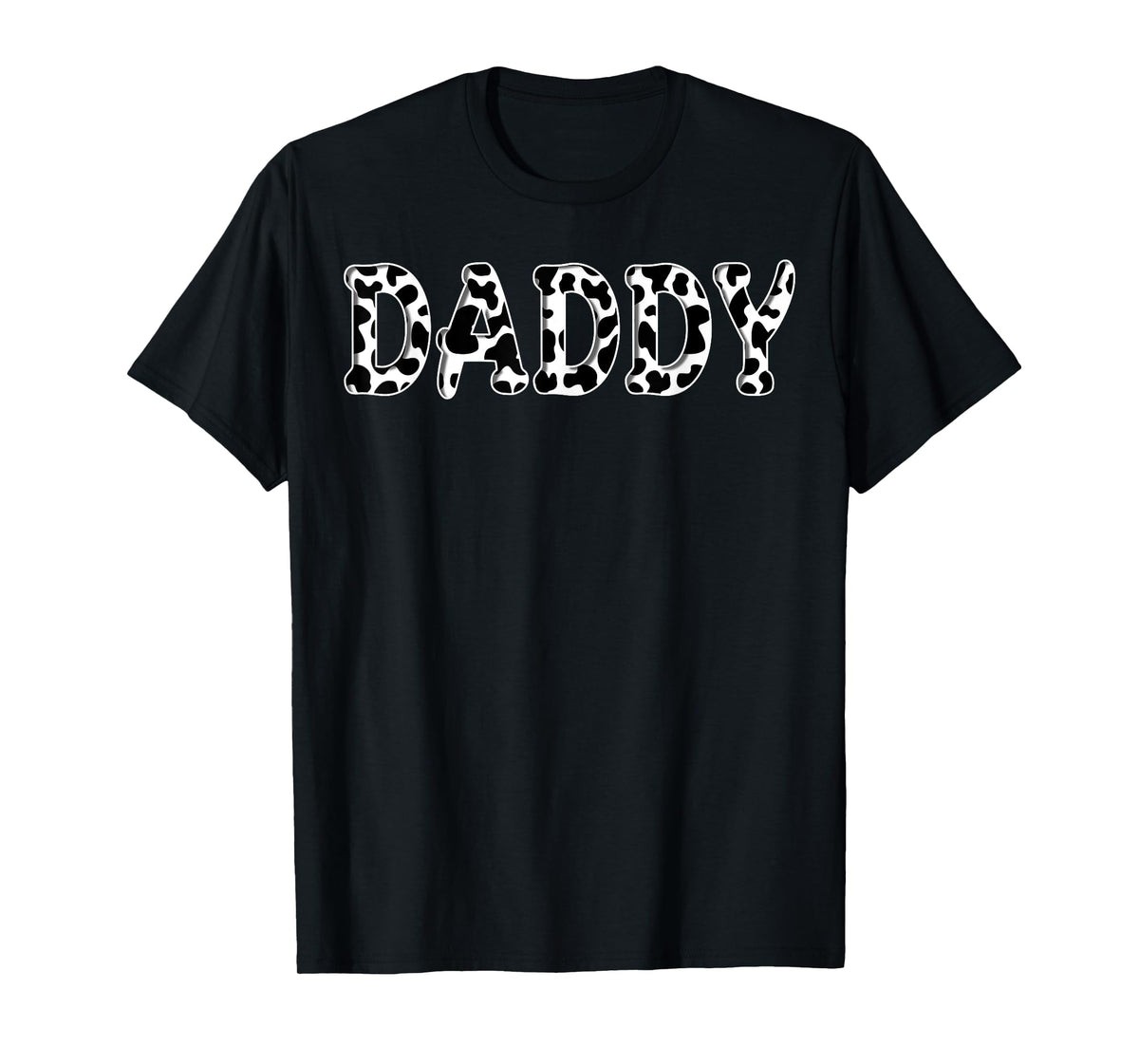 Cow Daddy Birthday Family Matching Girl Boy Farm Birthday T-Shirt