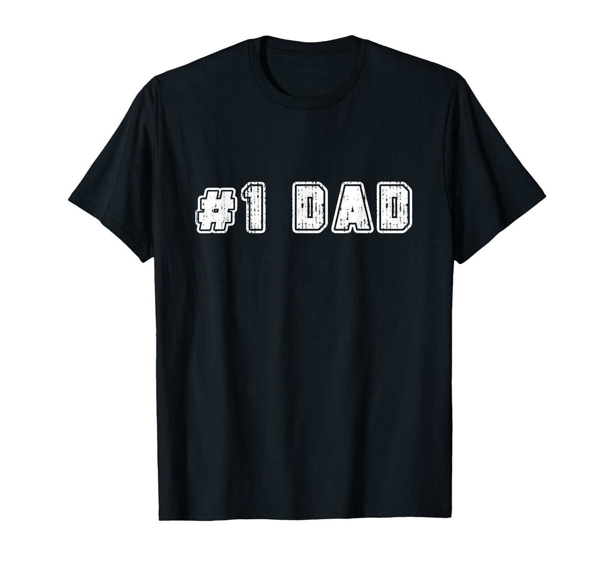 #1 Dad Best Dad Father's Day Number One Dad Father Matching T-Shirt