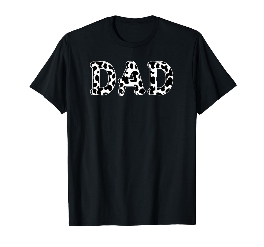 Cow Dad Birthday Family Matching Girl Boy Farm Birthday T-Shirt