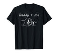 Daddy and Me Best Dad Ever Fist Bump Funny Father's Day T-Shirt