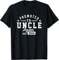 Promoted To Uncle Again Est. 2026 Pregnancy Announcement Dad T-Shirt