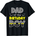 Dad Of The Birthday Boy Bat Family Party Theme Boys Gift T-Shirt