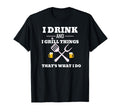 Funny Drink Beer Grill Shirt Dad Father's Day Gift Tee T-Shirt