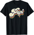Papi Gifts Retro Vintage Father's Day Papi T-Shirt