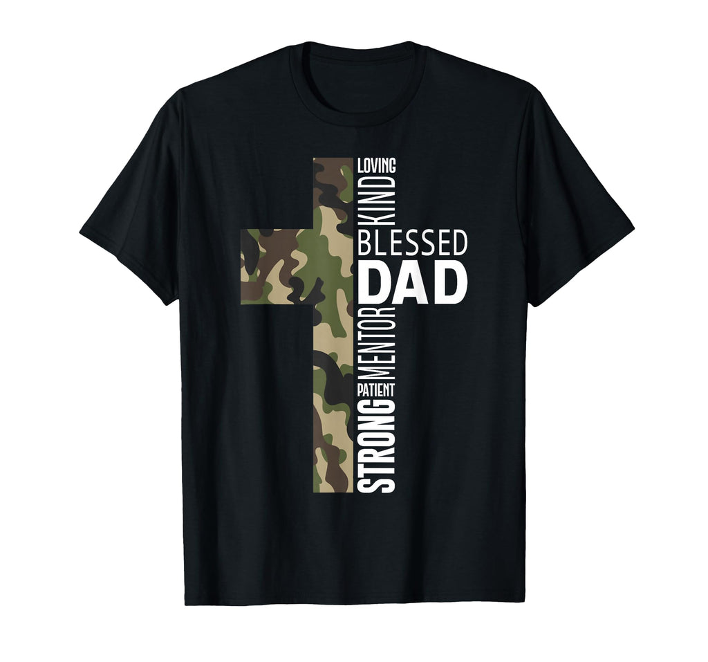 Christian Lovers Man of God Dad Jesus Faith Man of God Dad T-Shirt