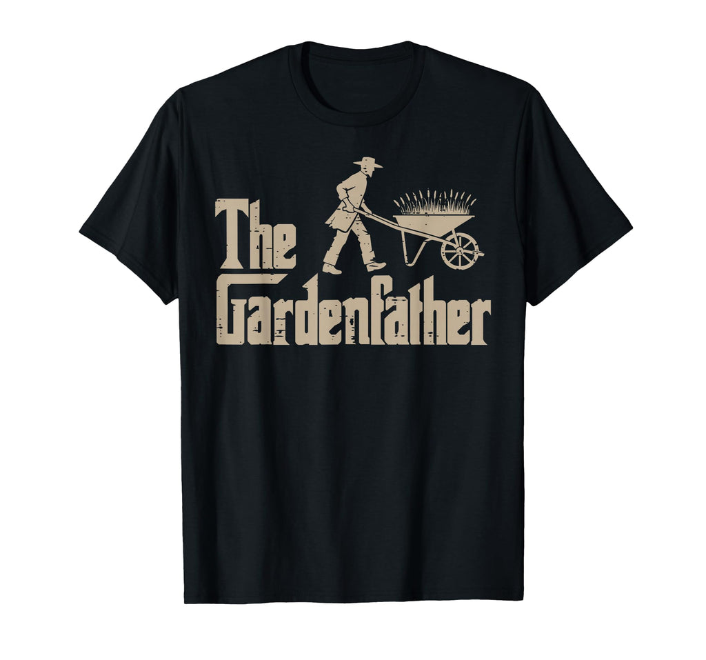 Fathers Day The Gardenfather Funny Parody Gardener Dad Papa T-Shirt