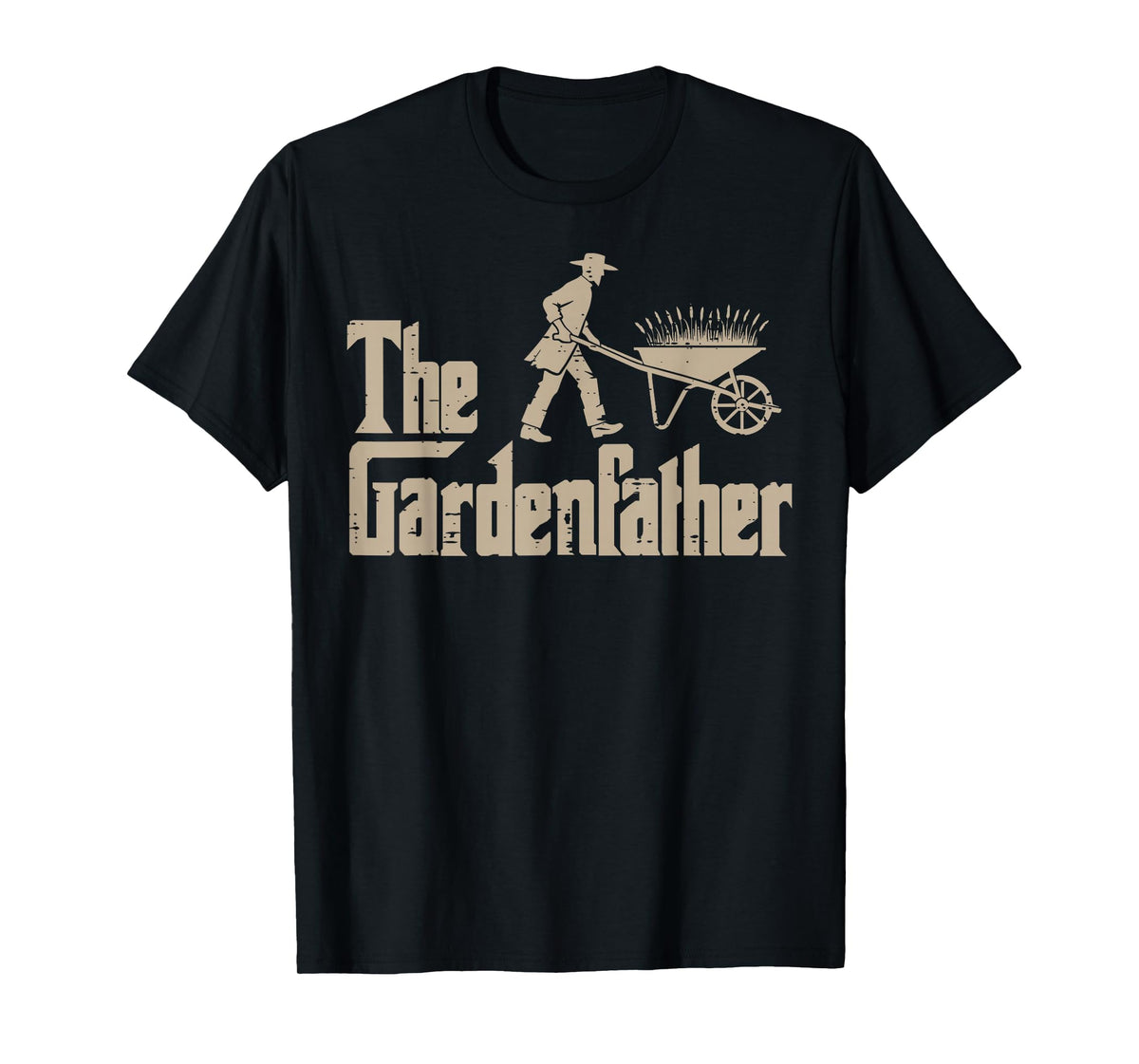 Fathers Day The Gardenfather Funny Parody Gardener Dad Papa T-Shirt