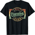 Best Grandad Ever Emblem Father's Day Grandad Gifts Grandpa T-Shirt