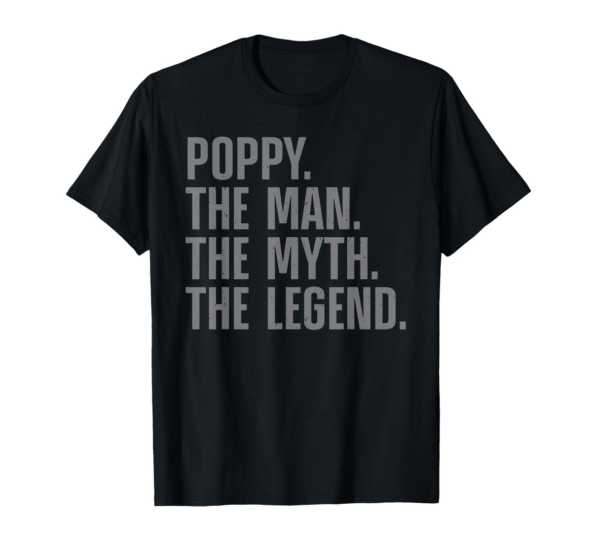 Poppy Design For Grandpa Grandfather From Grandkids Poppy T-Shirt