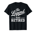 Retirement Art For Men Women Retired Dad Gag Idea Retirement T-Shirt