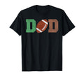 Dad of the 1 Year old Football 1st Year Down Birthday Party T-Shirt