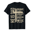 He Is Dad Religious Happy Father's Day Christian Dad Bible T-Shirt