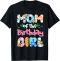 Mom And Dad Of The Birthday Girl Hawaii Family Party Funny T-Shirt