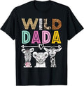 Wild Dada Zoo Theme Birthday Safari Jungle Matching Party T-Shirt